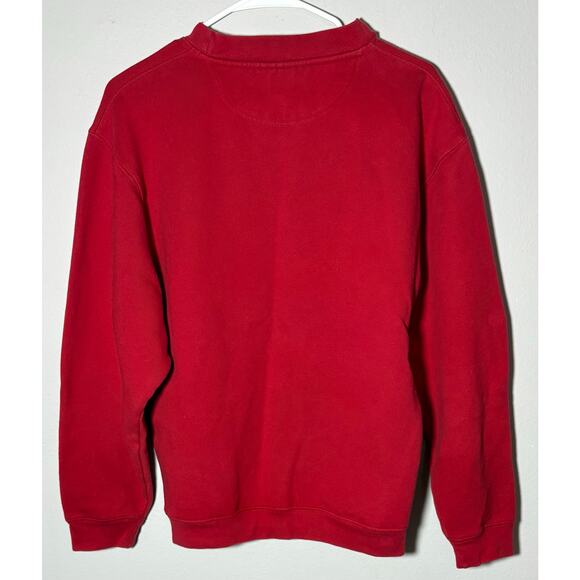 Vintage Temple Owls NCAA Red Crewneck Sweatshirt Sz M - Picture 5 of 8